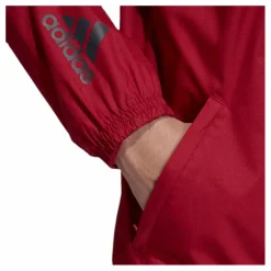 Wind Jacket Lined Red
