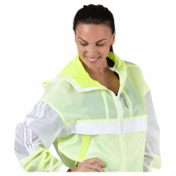 Windbreaker With Tape Yellow