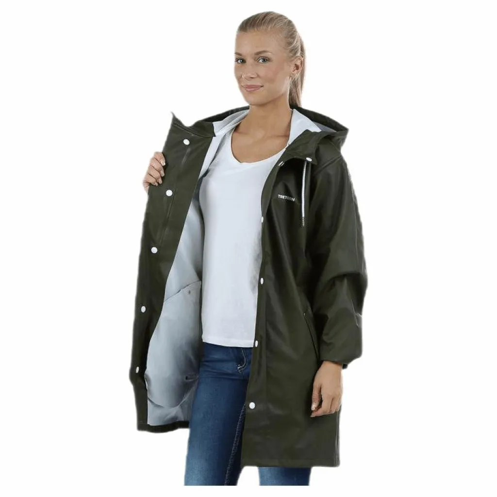 Wings Rain Jacket Green
