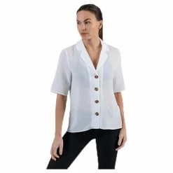 Winner Button Shirt White