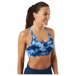 Women's Form Strappy Crop Top Blue