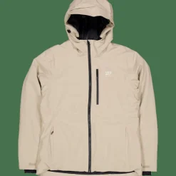 Women’S Light Padded Ski Jacket Kabo Sand