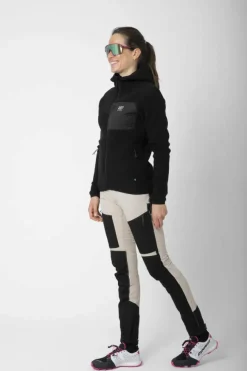 Women’S Wool Pile Hoodie Skord Black