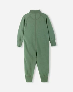 Wool Overall, Parvin Green Clay
