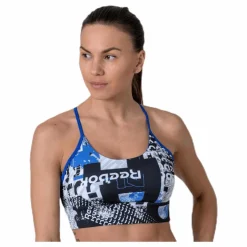Wor Myt Aop Bra Blue/Black