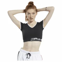 Wor Myt Bralette Tee Black
