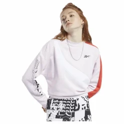Wor Myt Colorblocked Crew White