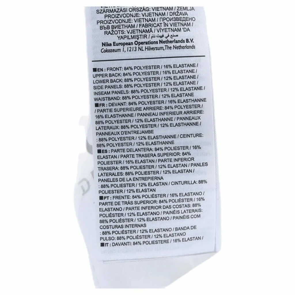 Woven Warm Up White/Black