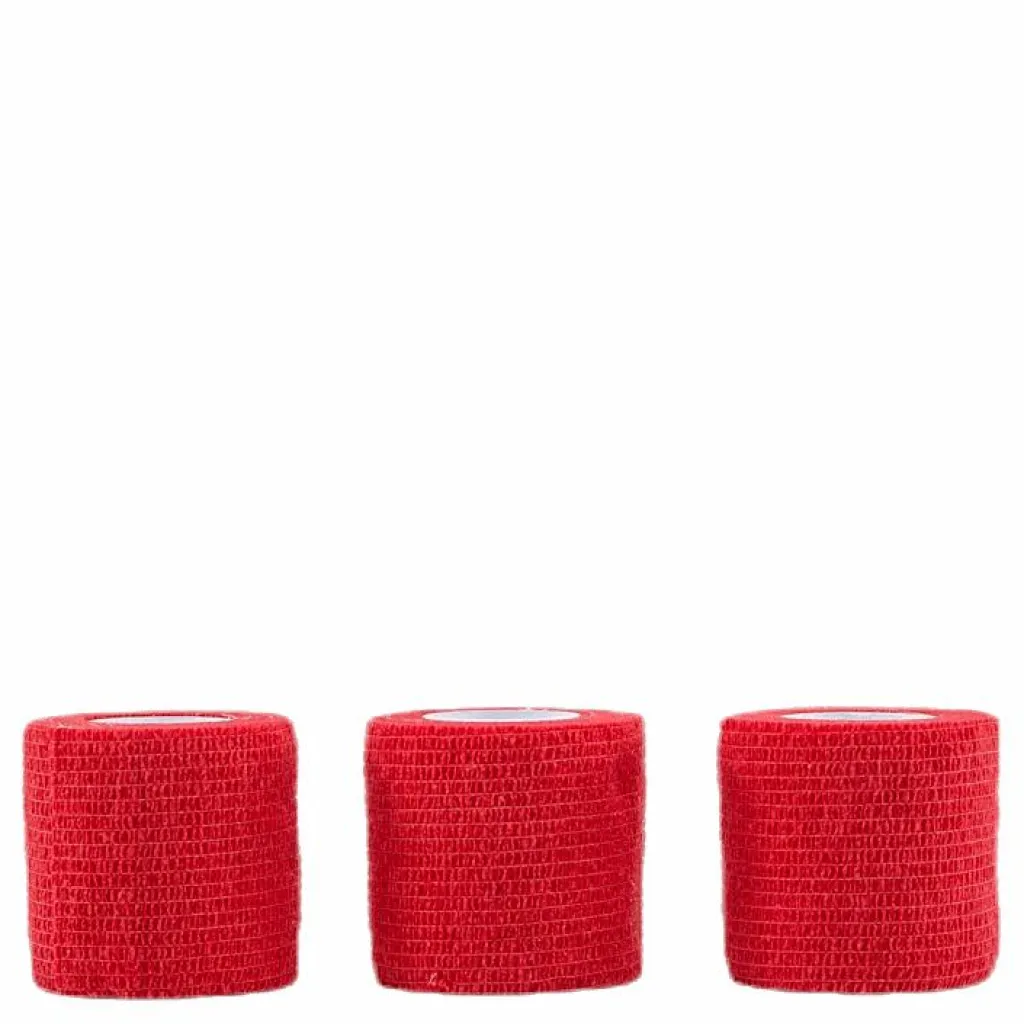 Wrap Tape 5CM/4,5M x3 Red