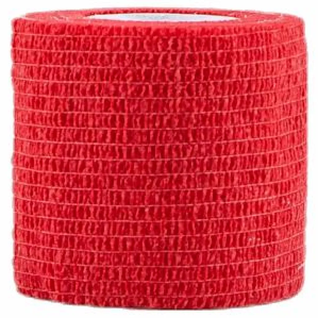 Wrap Tape 5CM/4,5M x3 Red