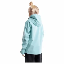 Wyatt Junior Waterproof Shell Blue/Turquoise