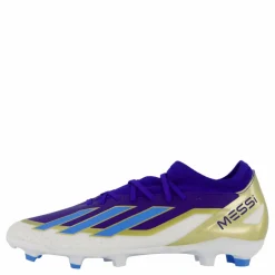 X Crazyfast Messi League Firm Ground Boots Lucid Blue / Blue Burst / Cloud White