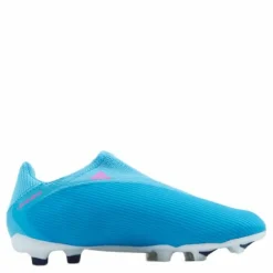 X Speedflow.3 Laceless Firm Ground Boots Sky Rush / Team Shock Pink / Cloud White