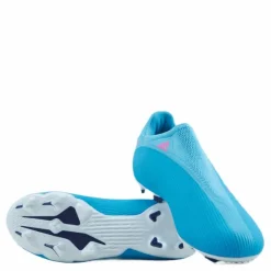 X Speedflow.3 Laceless Firm Ground Boots Sky Rush / Team Shock Pink / Cloud White