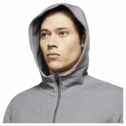Yoga Full-Zip Hoodie Black/Grey