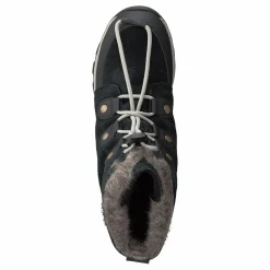 Youth Whitney Suede 010, Black, Dark Stone