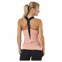 Y-tank P.blue Aeroknit 000/coral