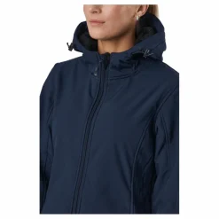 Zadie W Long Softshell Jacket  Navy Blazer