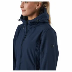 Zadie W Long Softshell Jacket  Navy Blazer