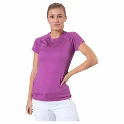 Zeal Merino Tee  Purple