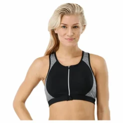 Zip Bra Grey