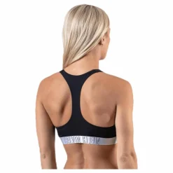 Zip Bralette-Rp Black