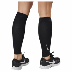 Zoned Support Calf Sleeves Black/Silver